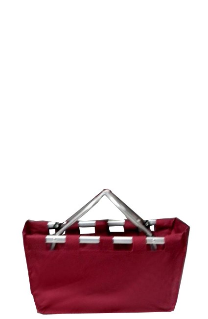 Small Picnic Basket-PT696S/BURGANDY